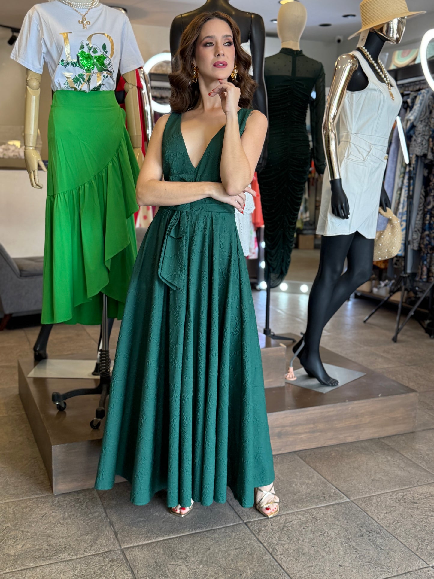 Emerald Grace Dress