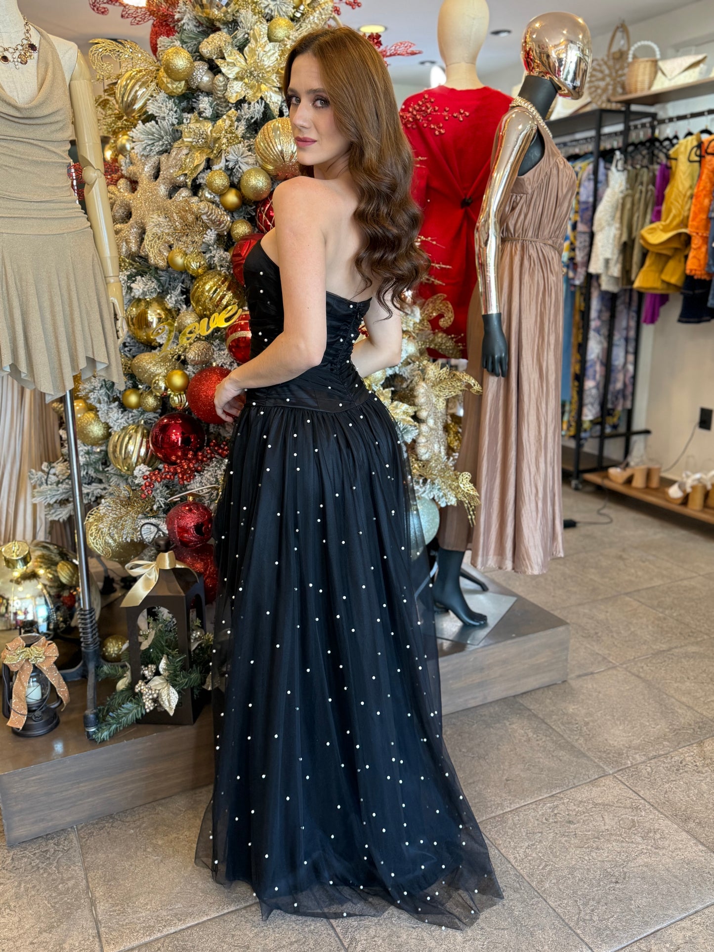 Midnight Constellation Ball Gown