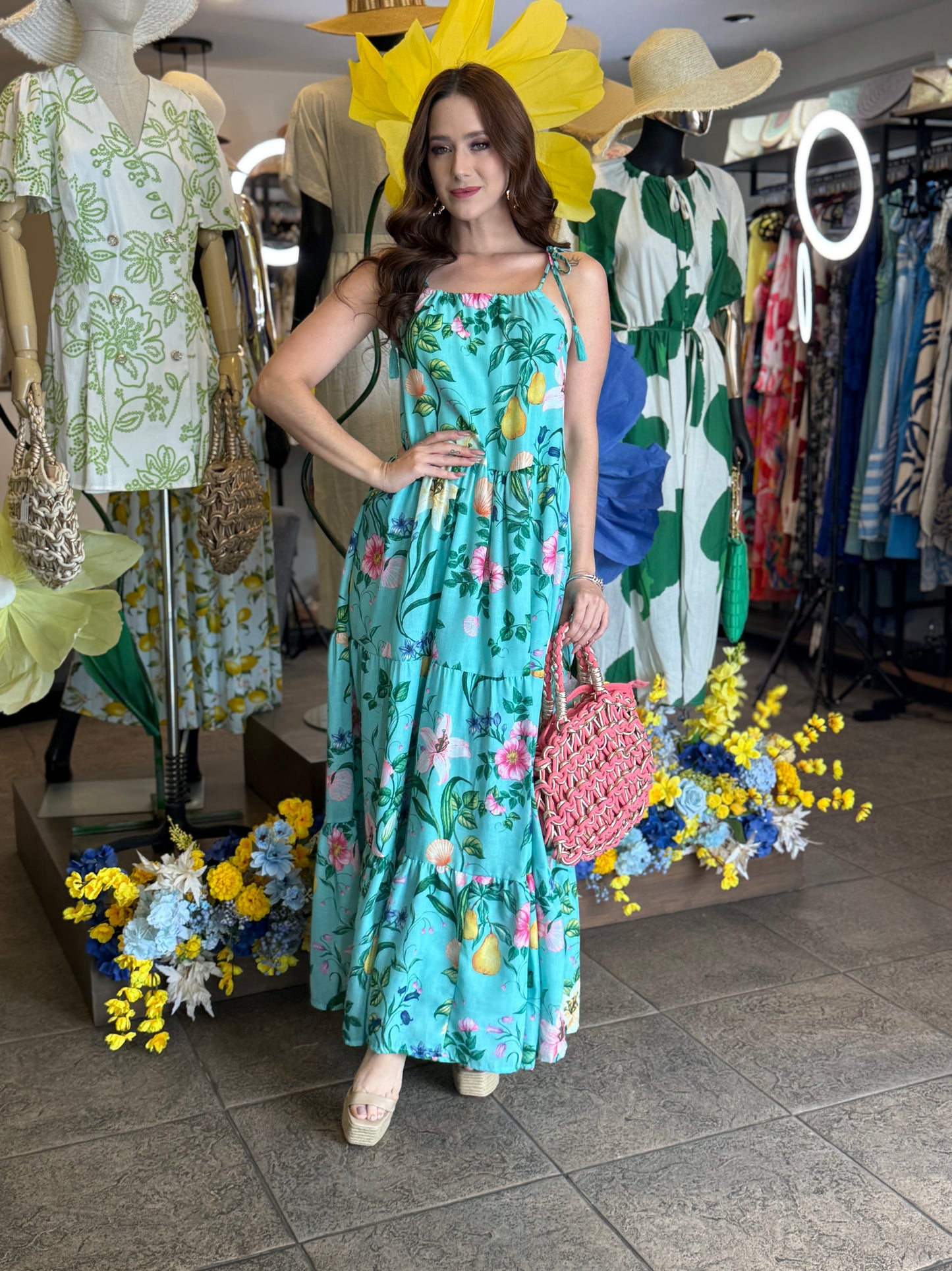 Mint Serenity Maxi Dress
