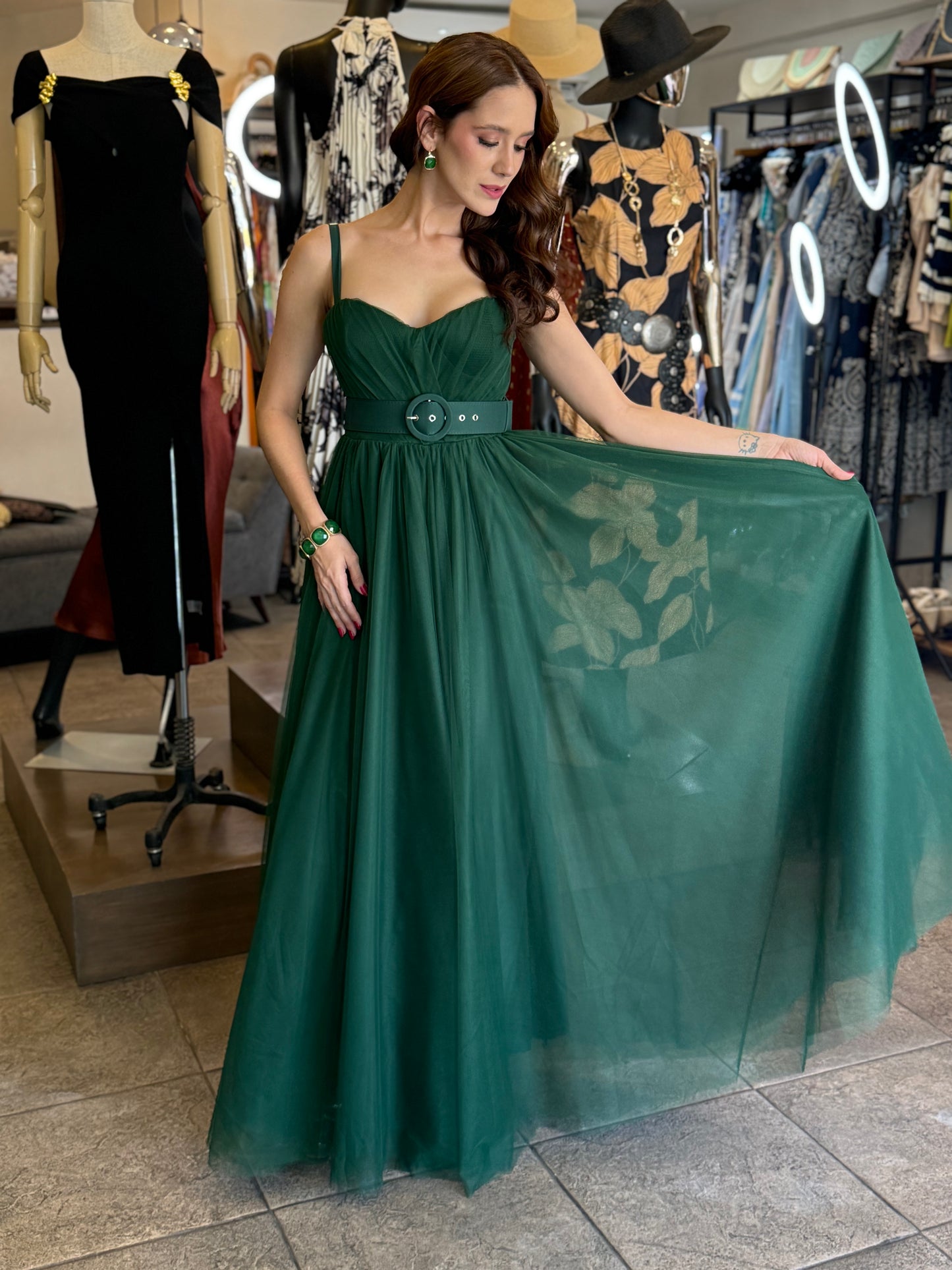Emerald Grace Gown
