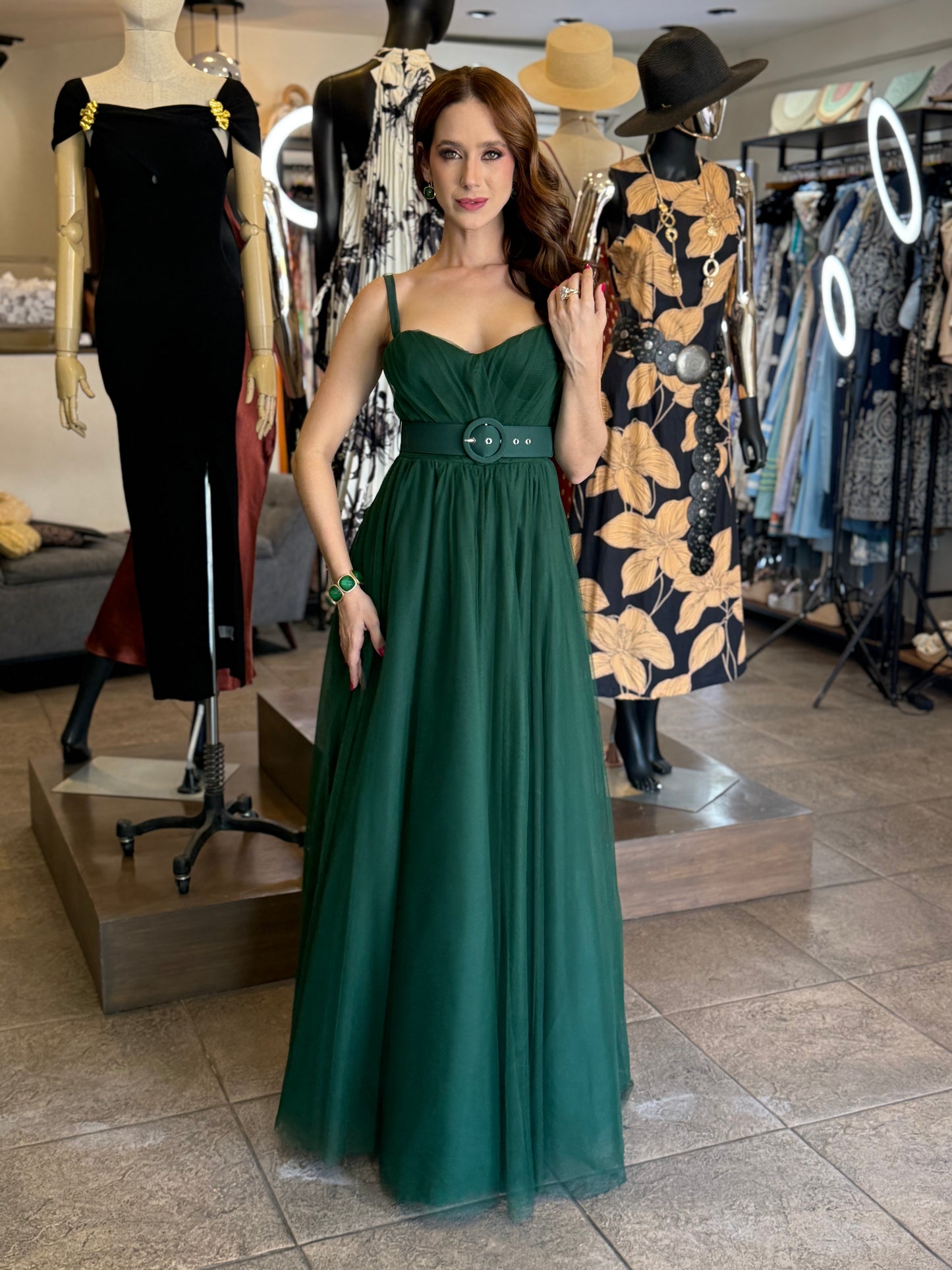 Emerald Grace Gown