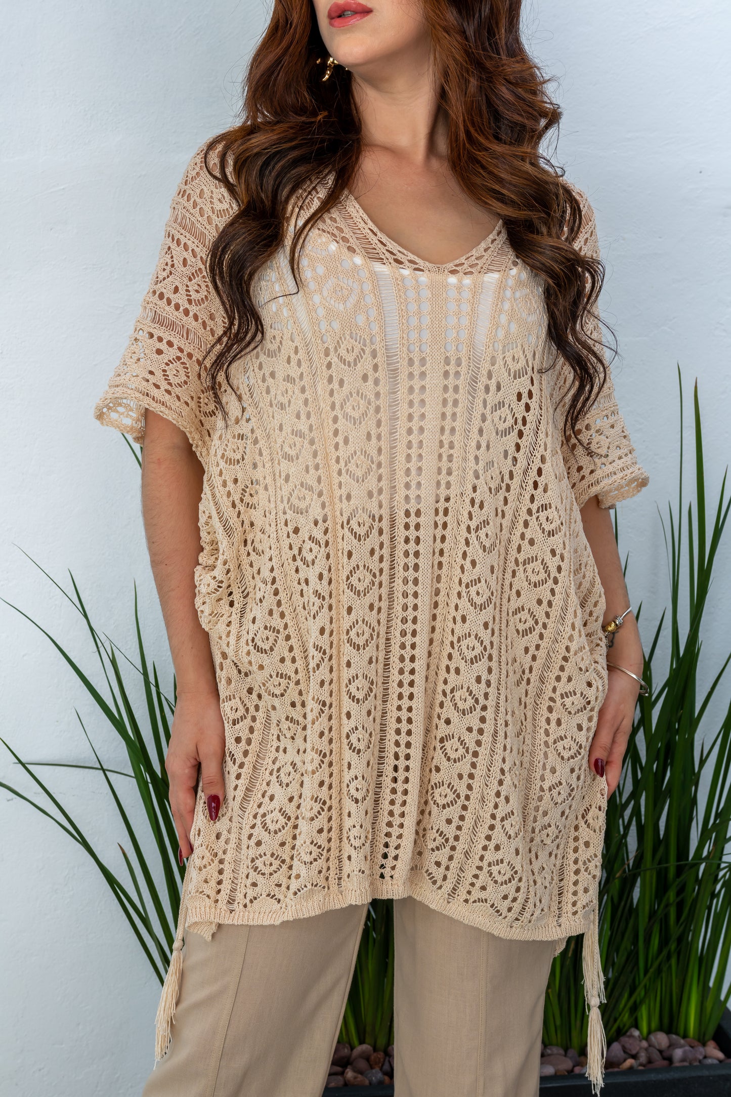Blusa Crochet Style