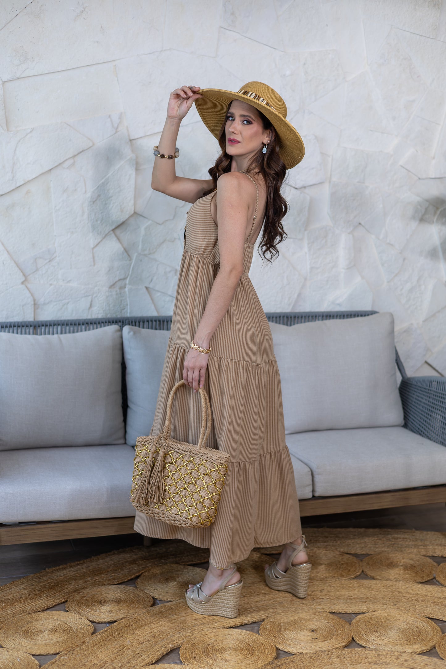 Sahara Breeze Maxi Dress