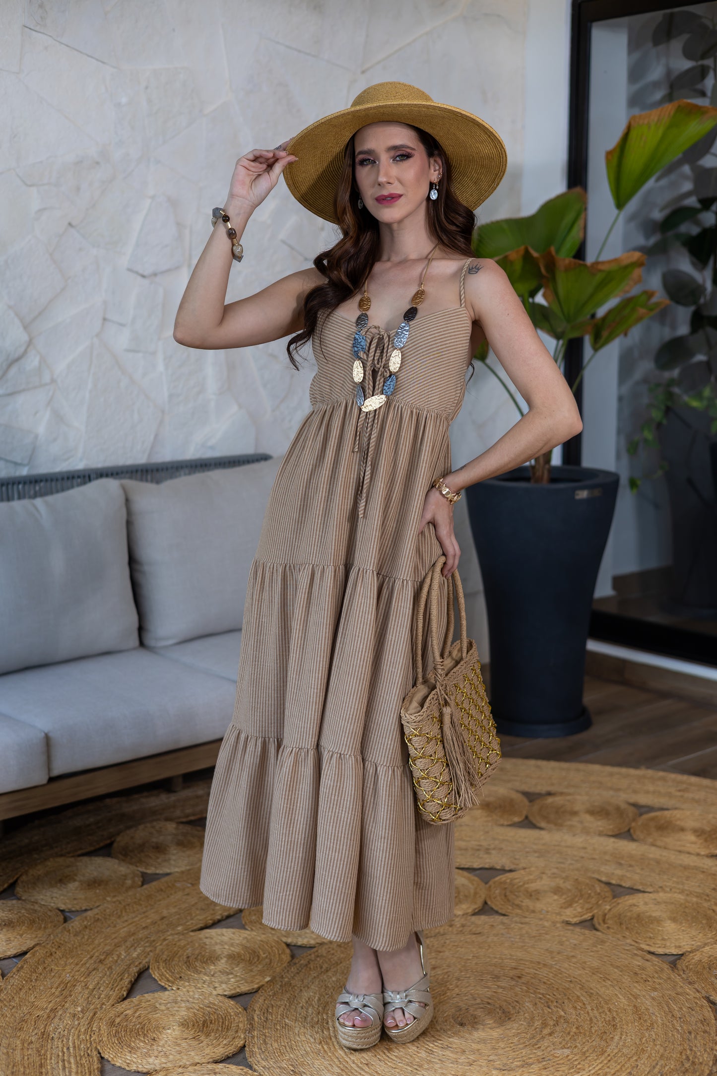 Sahara Breeze Maxi Dress