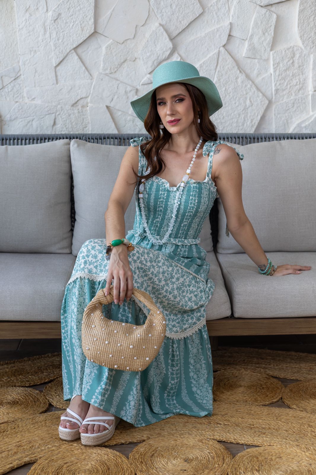 Seafoam Grace Dress