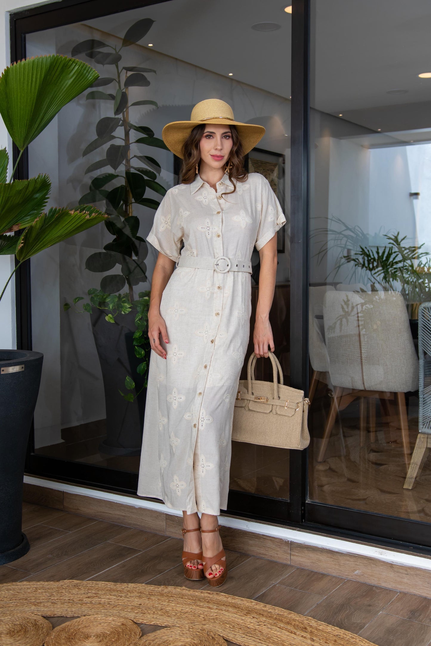 Sahara Breeze Shirt Dress