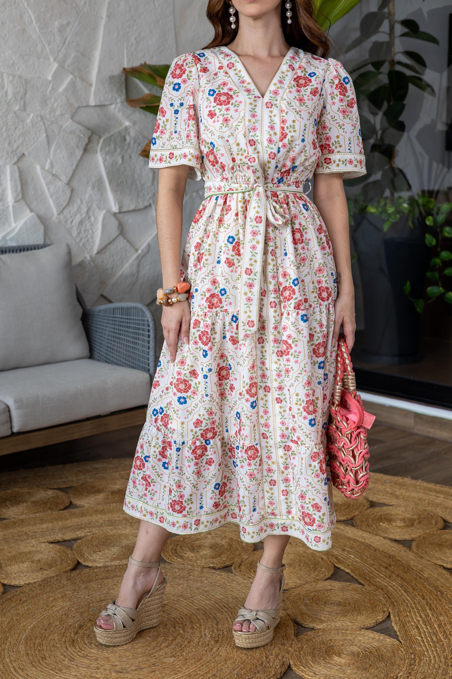 Bohemian Blossom Dress