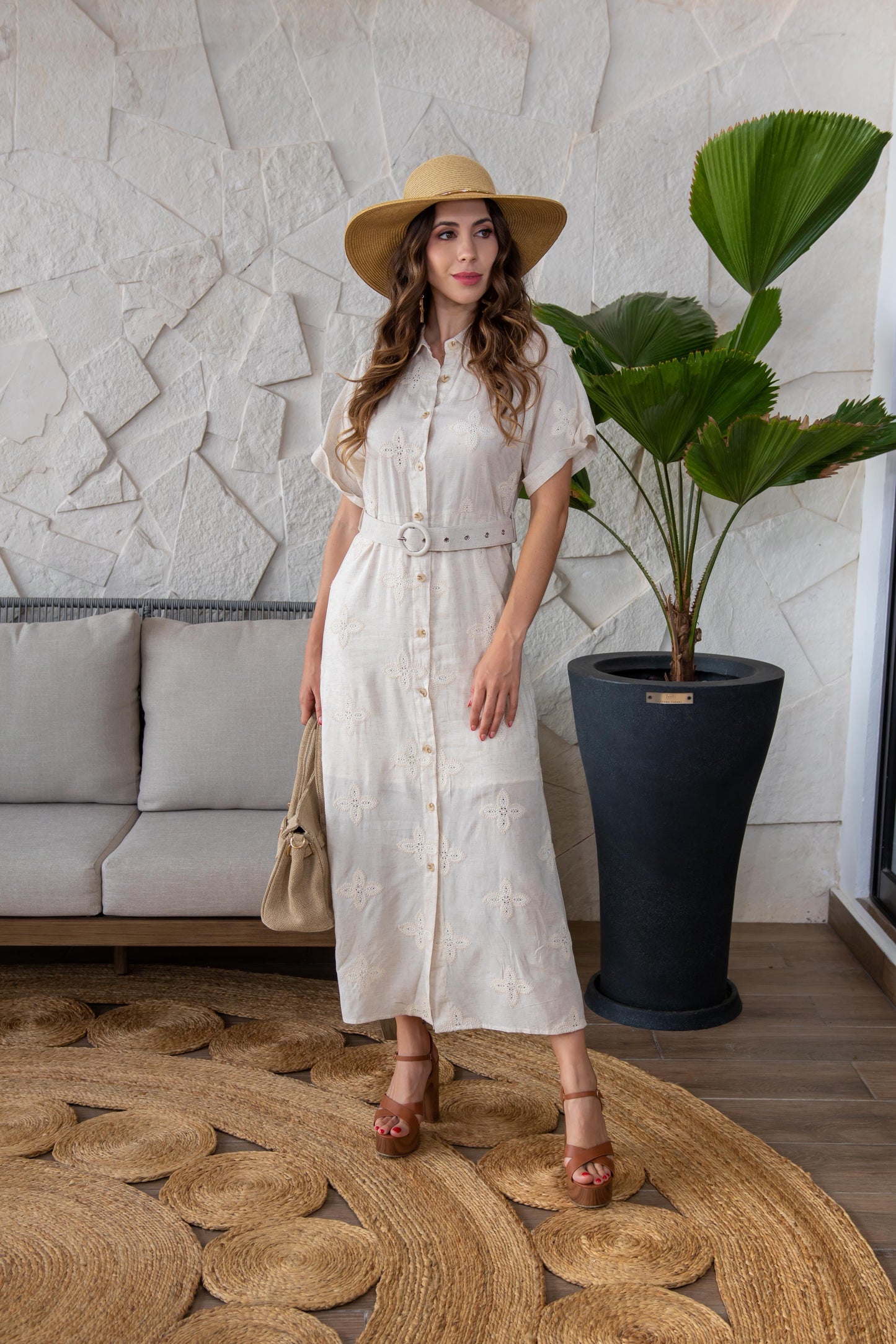 Sahara Breeze Shirt Dress