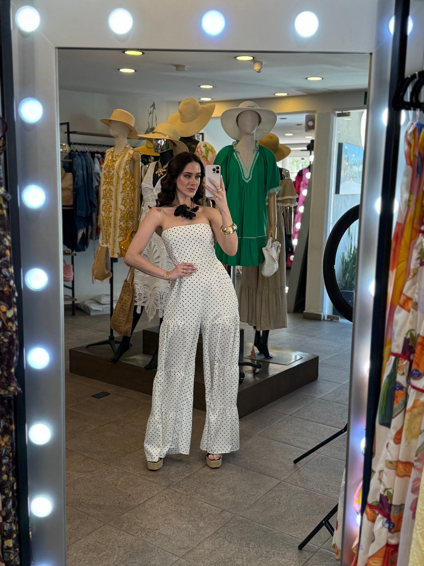 Polka Grace Jumpsuit