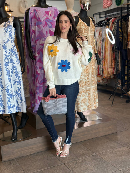 Bloom Whisper Knit Sweater