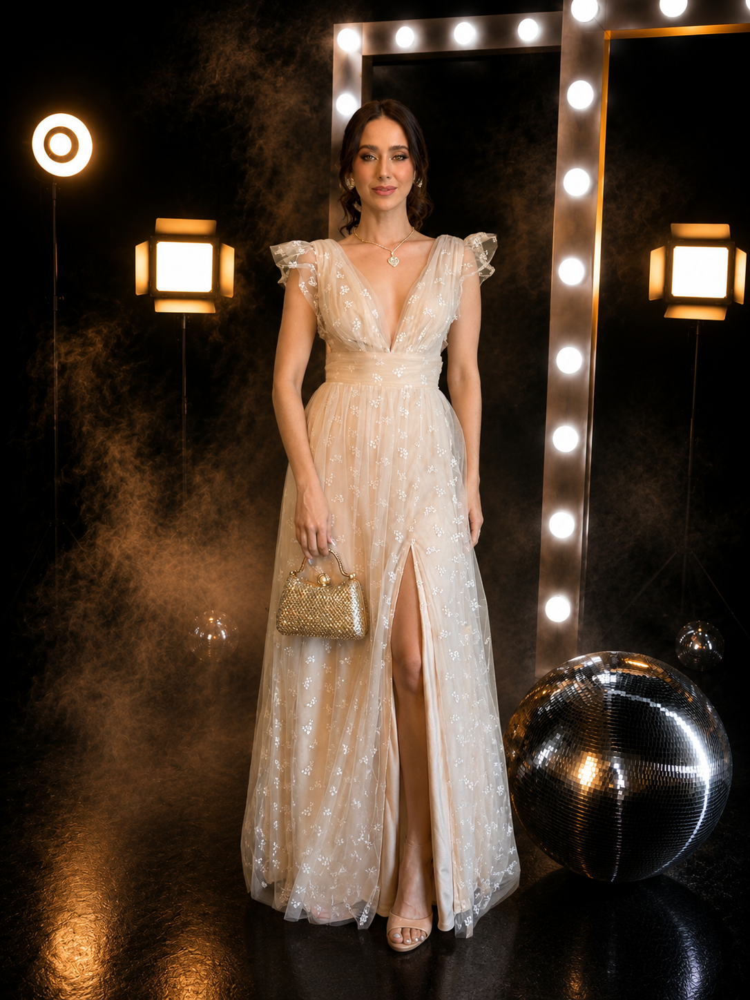 Ethereal Grace Tulle Gown