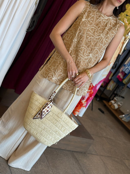 Sand Bloom Blouse