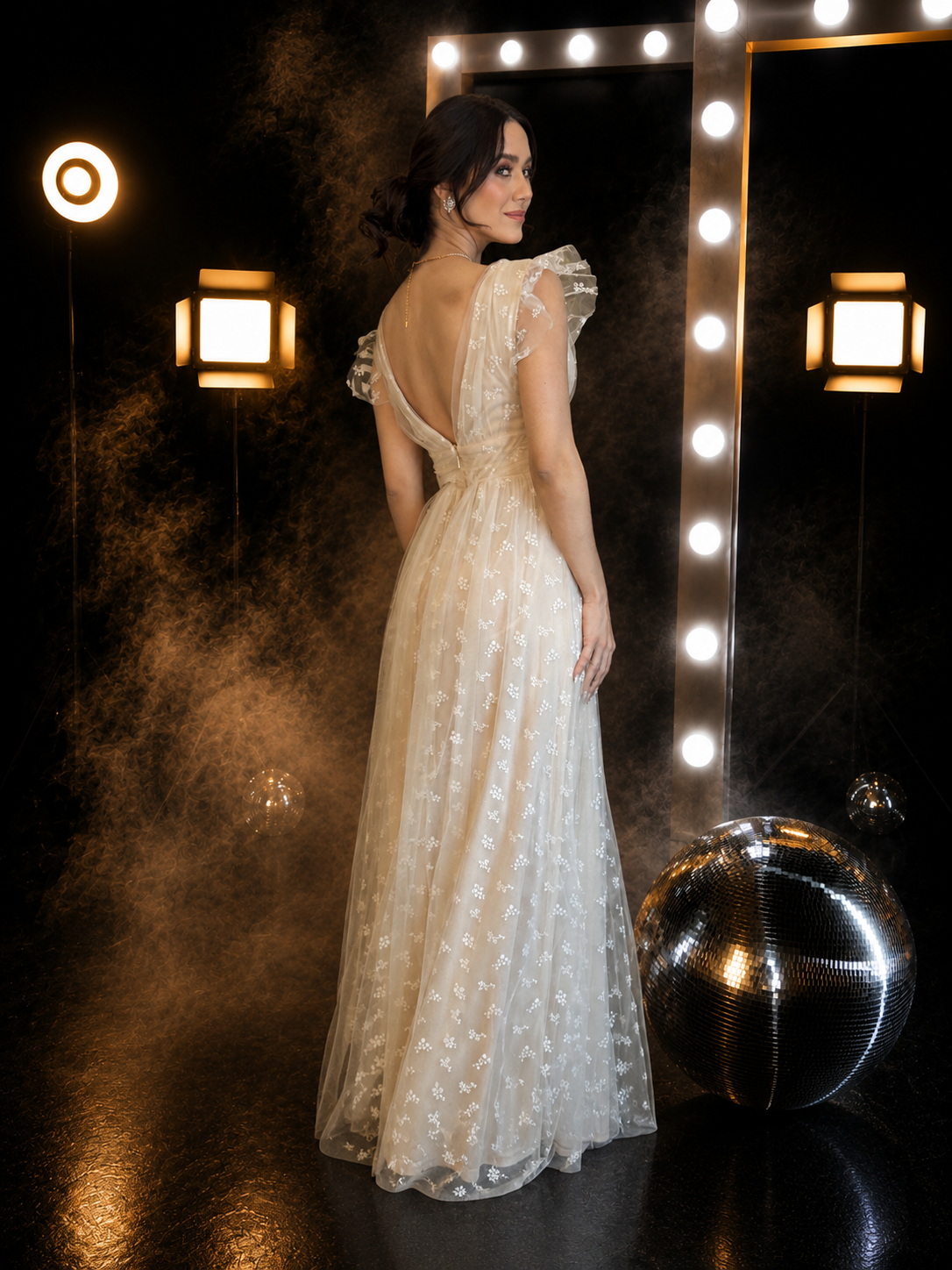 Ethereal Grace Tulle Gown