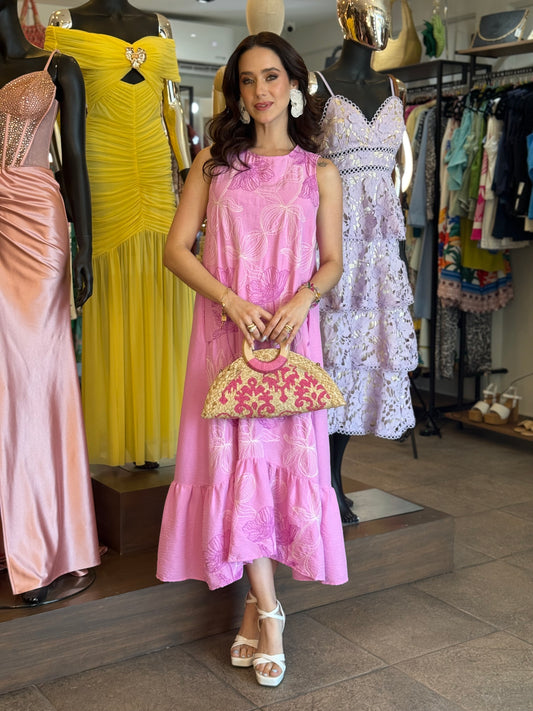 Pink Blossom Breeze Dress
