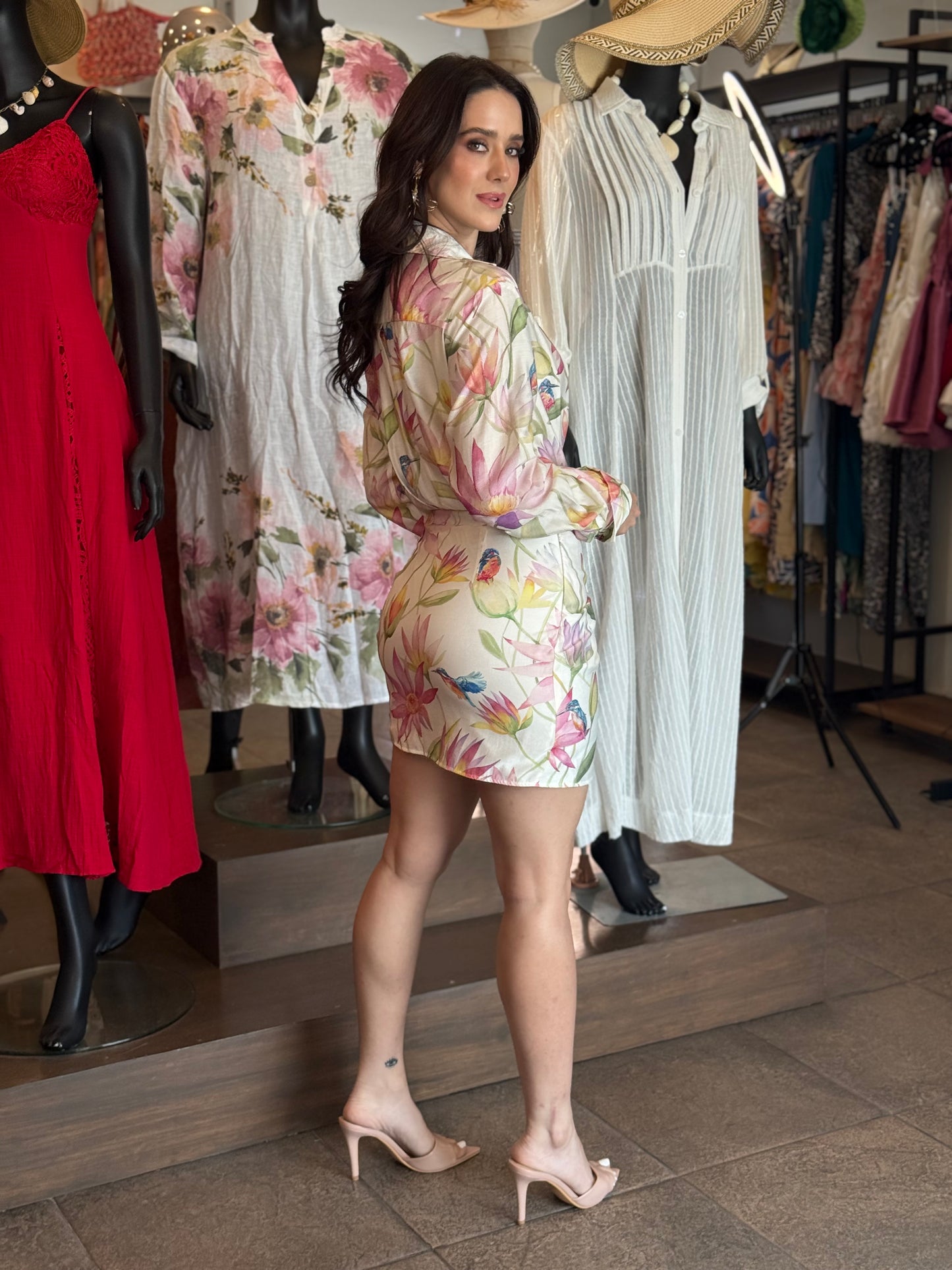 Blossom Chic Mini Dress