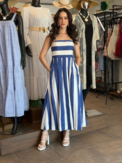 Riviera Stripe Dress