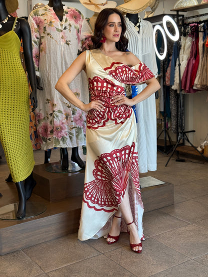 Scarlet Mirage Gown