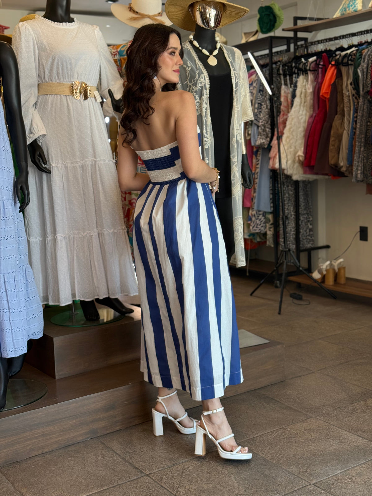 Riviera Stripe Dress