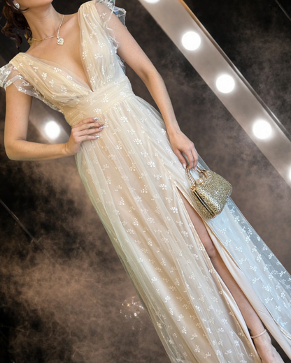 Ethereal Grace Tulle Gown