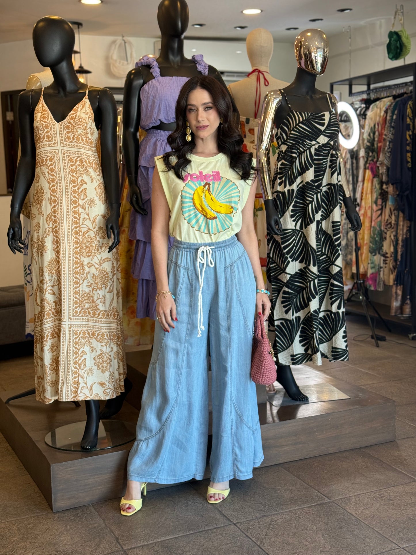 Skyline Flow Denim Pants