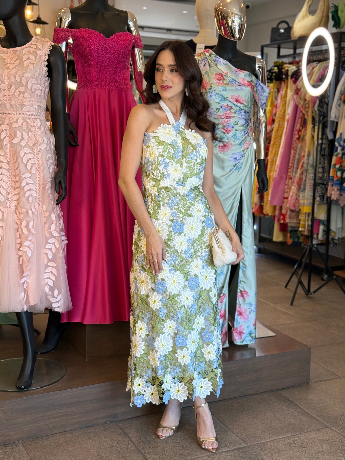 Daisy Bloom Elegance Dress
