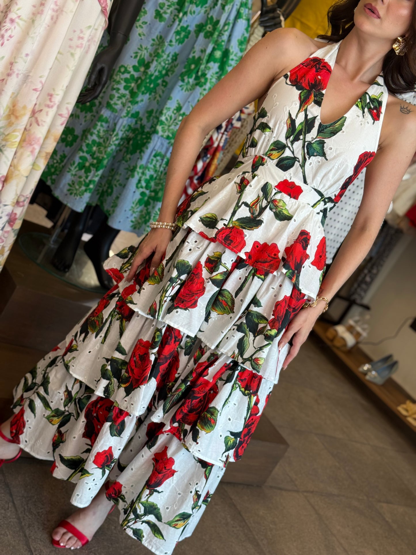 Rosé Belle Dress