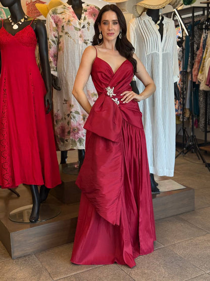 Ruby Étoile Gown