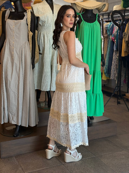 Ivory Lace Serenity Dress