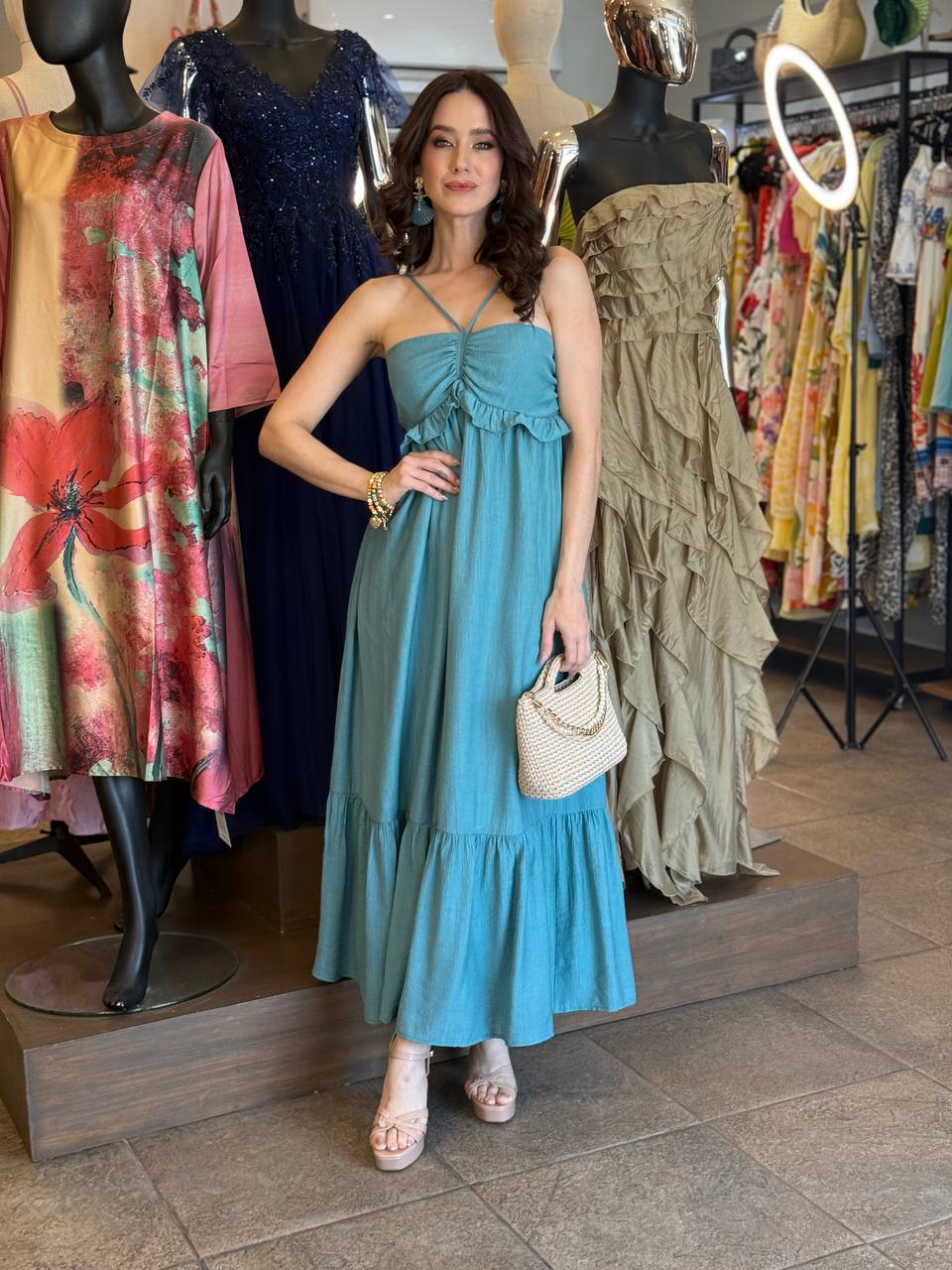 Sea Breeze Maxi Dress