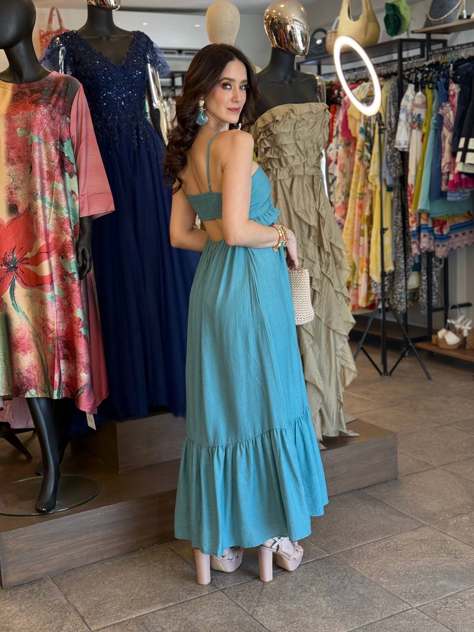 Sea Breeze Maxi Dress