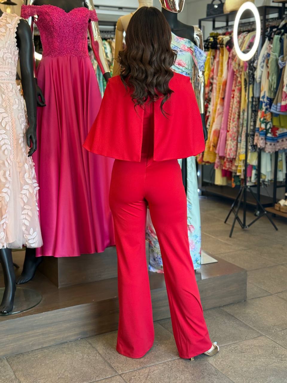 Scarlet Knot Jumpsuit