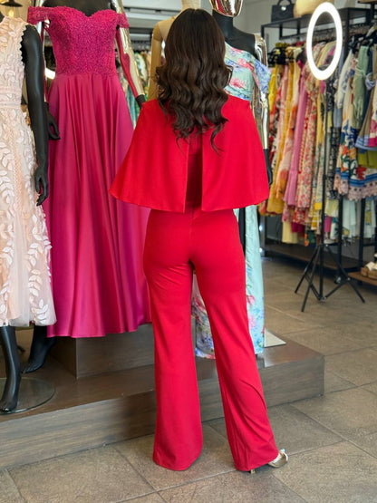 Scarlet Knot Jumpsuit