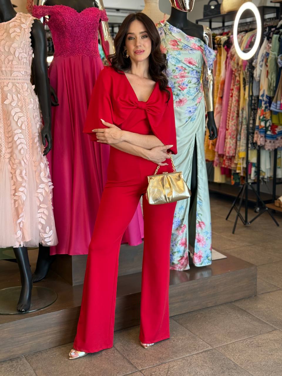 Scarlet Knot Jumpsuit