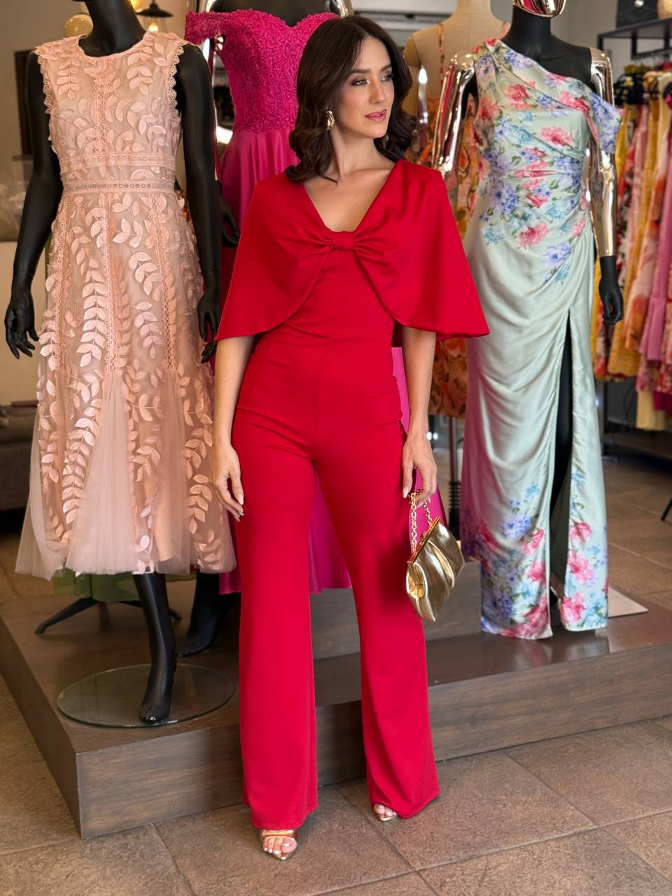 Scarlet Knot Jumpsuit