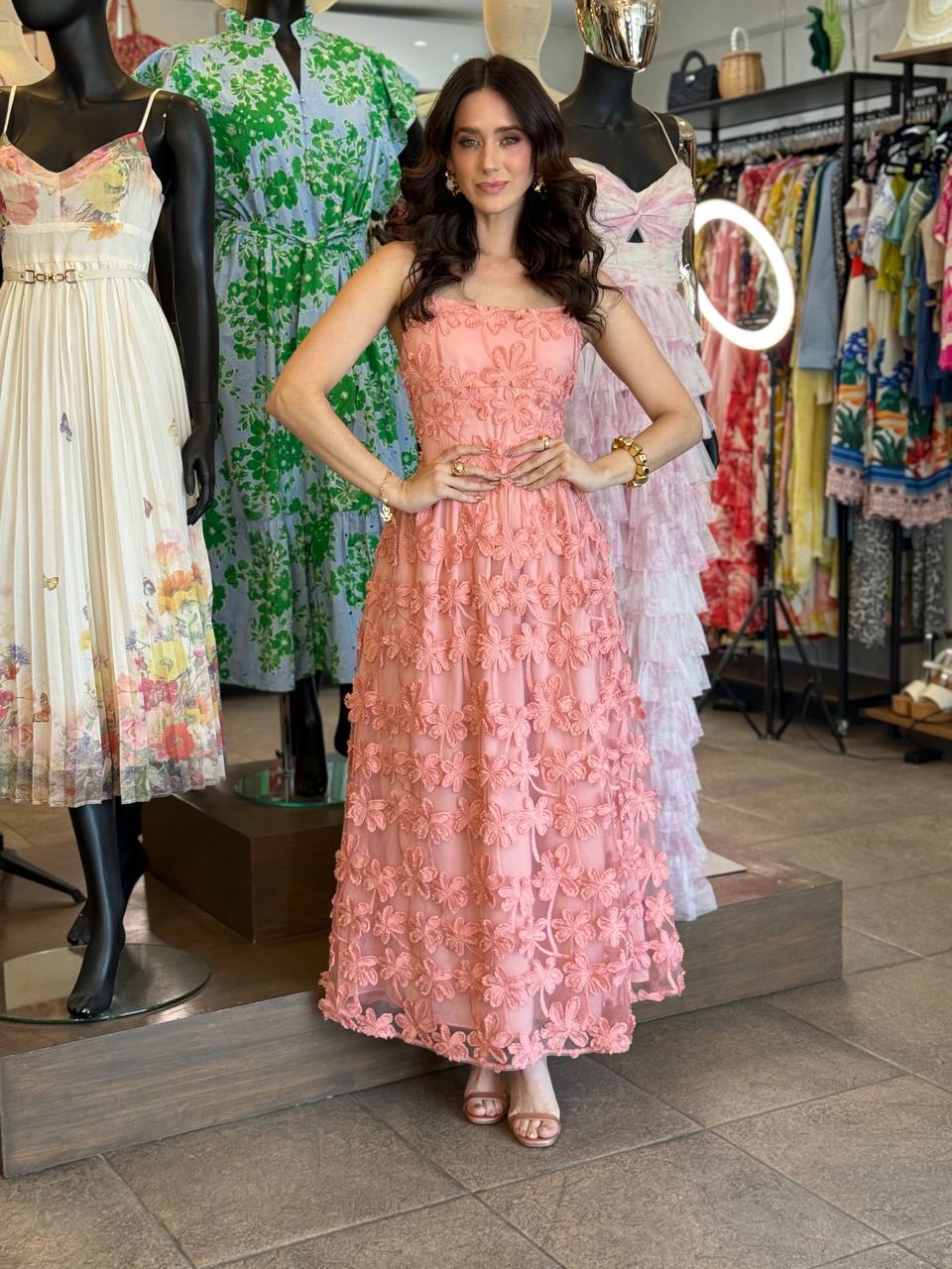 Blush Blossom Dress