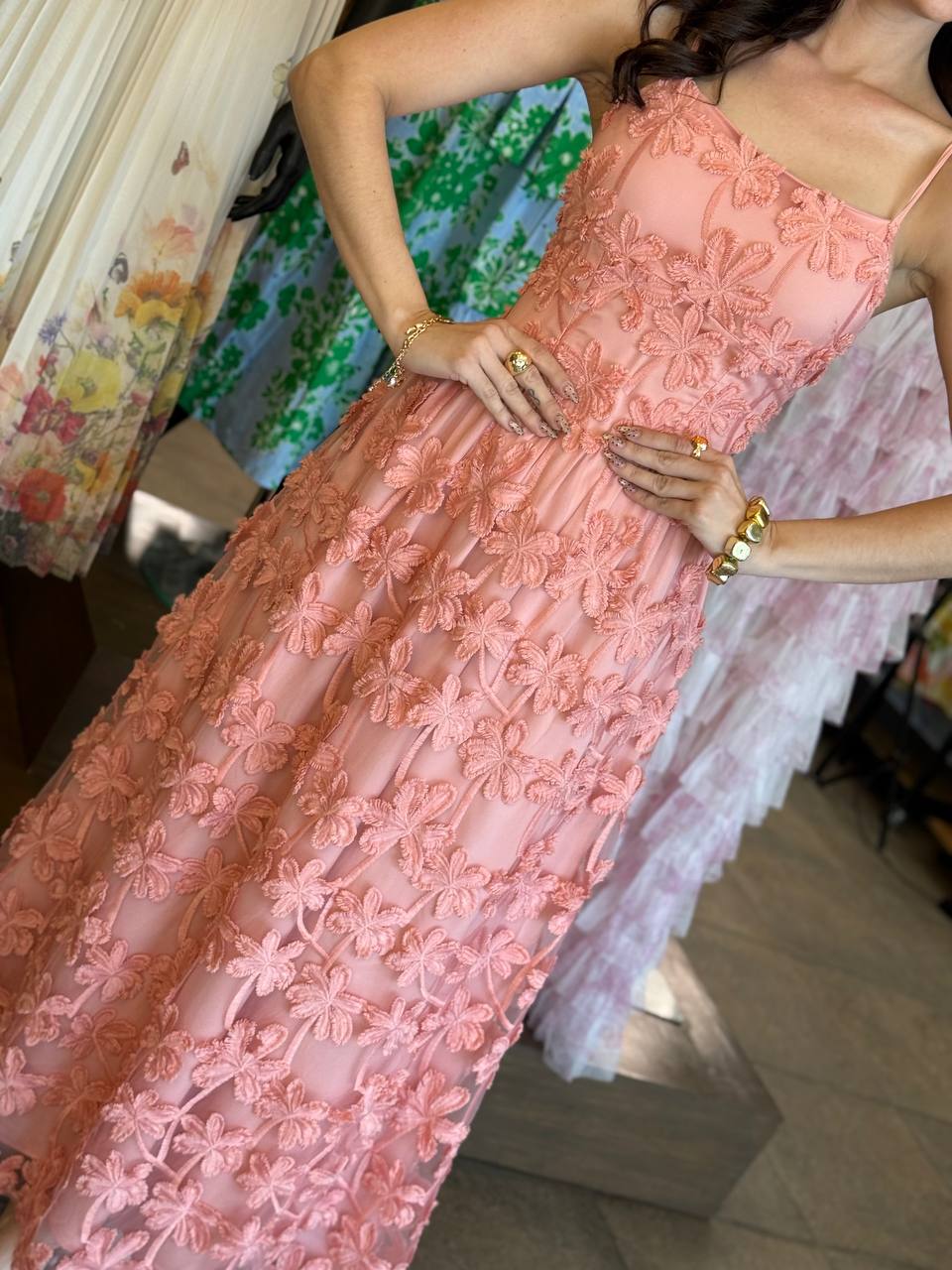 Blush Blossom Dress