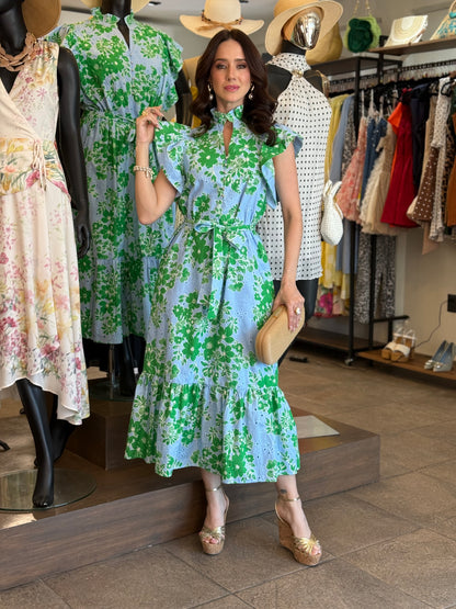 Emerald Breeze Dress