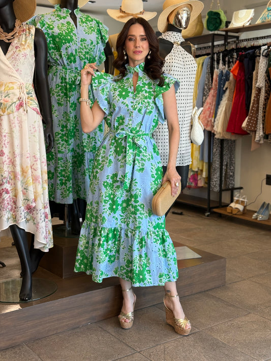 Emerald Breeze Dress
