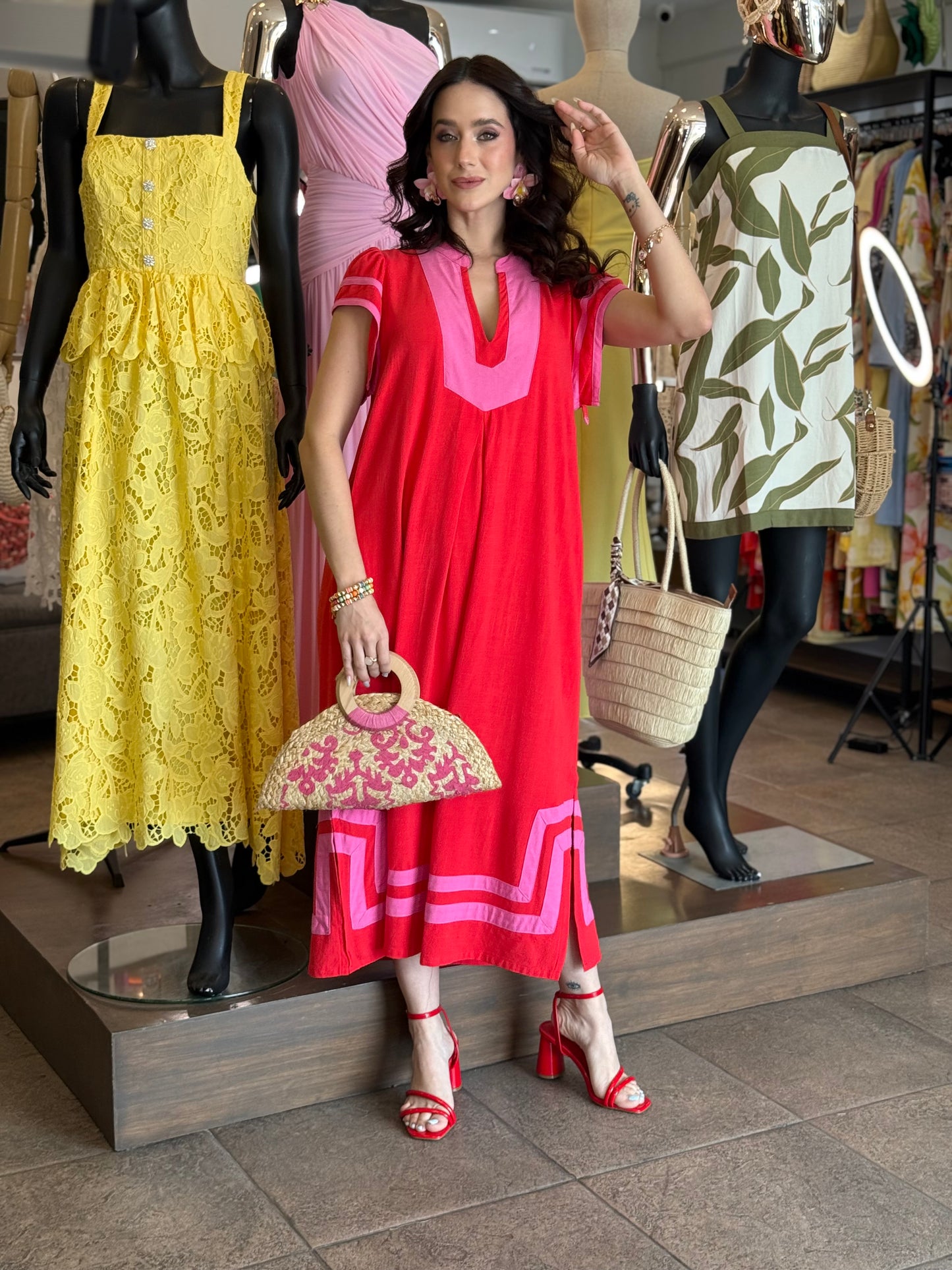 Scarlet Riviera Caftan Dress