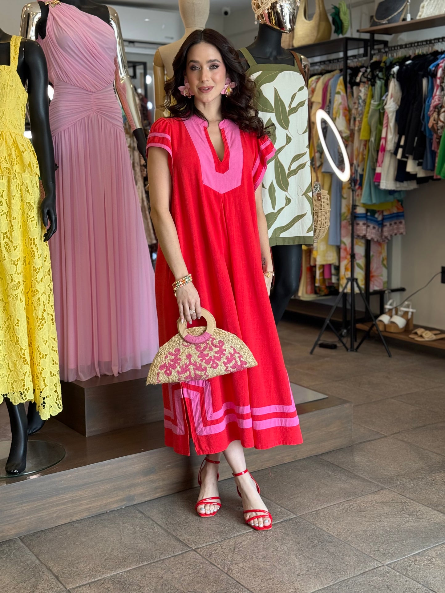 Scarlet Riviera Caftan Dress