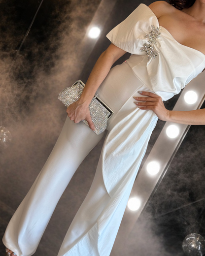 Ivory Elegance Jumpsuit