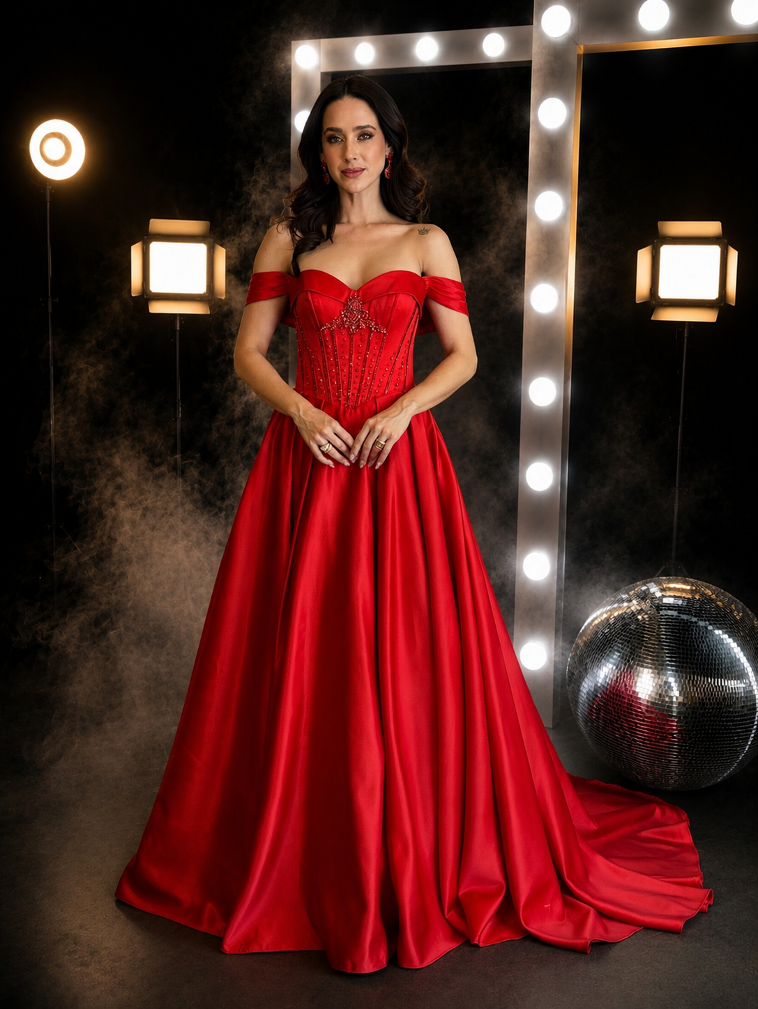 Ruby Royale Gown