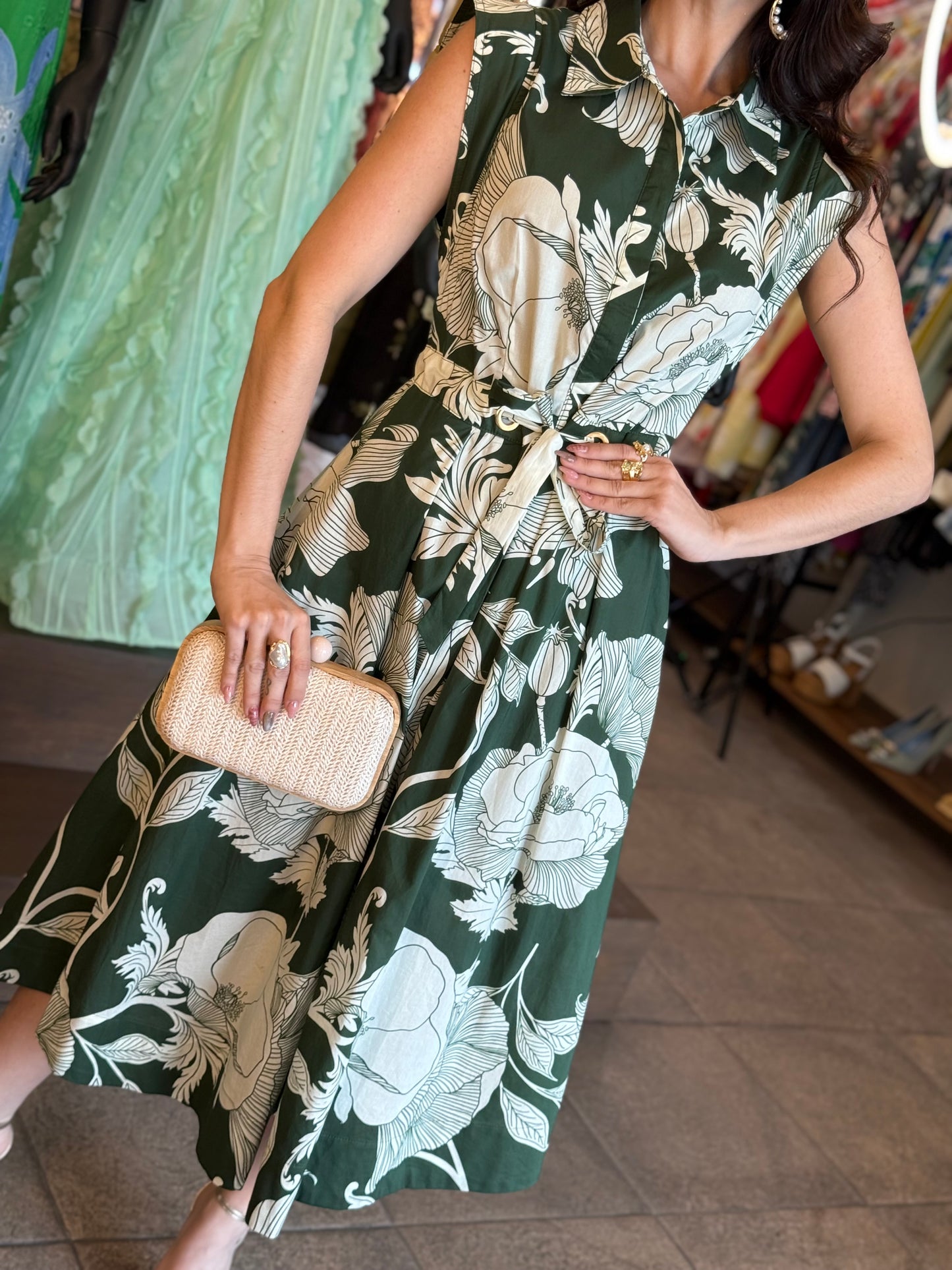 Emerald Garden Dress