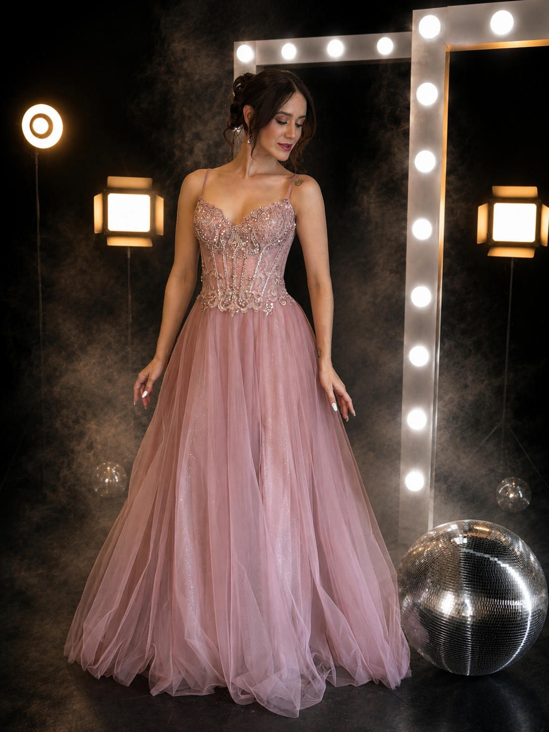 Rose Celestia Gown
