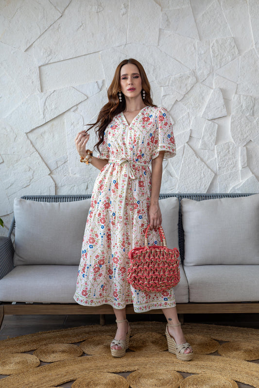 Bohemian Blossom Dress