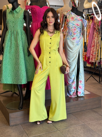 Lime Essence Jumpsuit