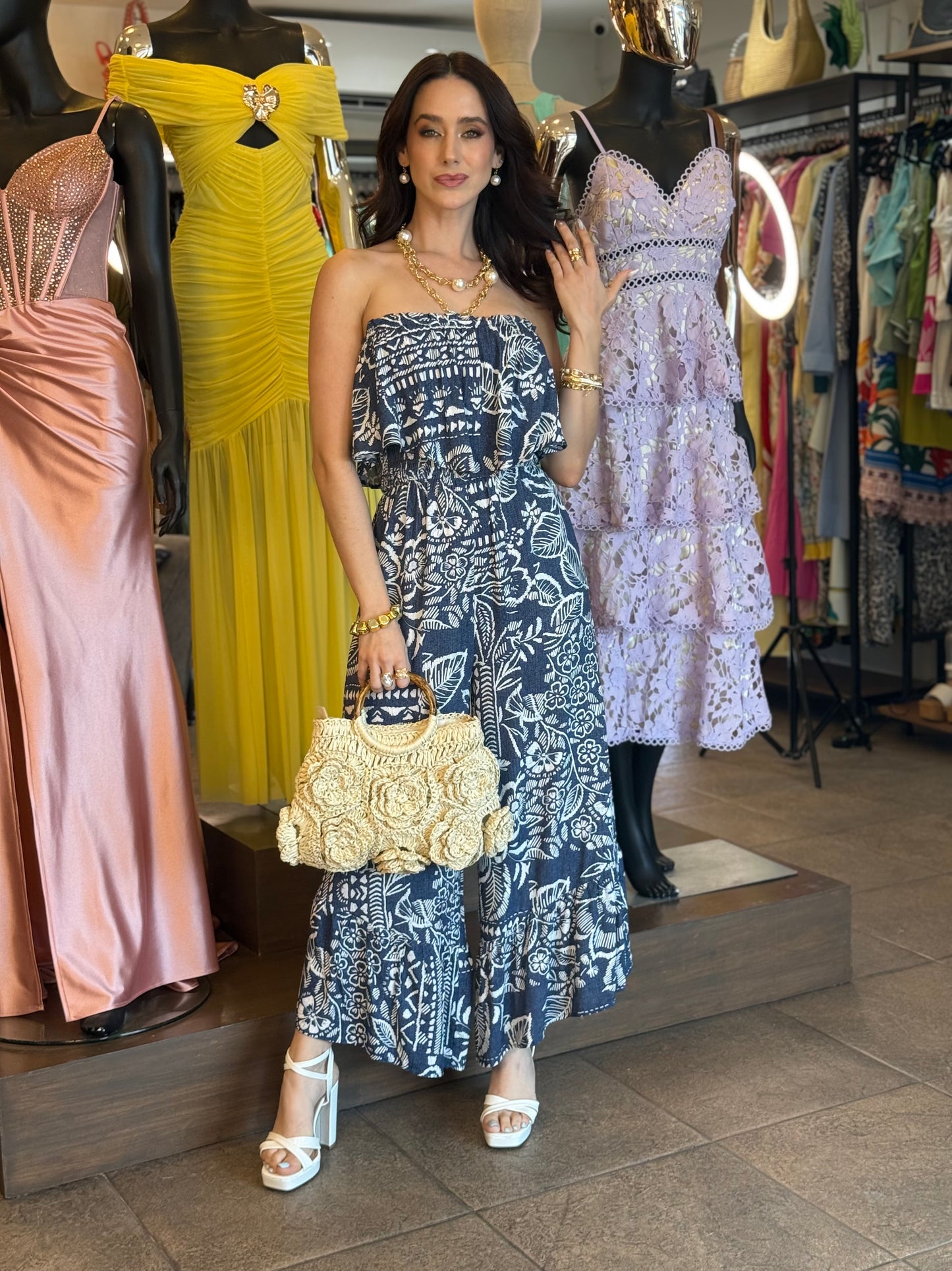 Coastal Breeze Palazzo Set