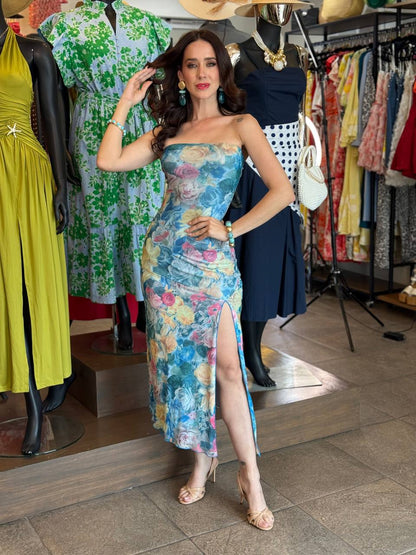 Azure Garden Muse Dress