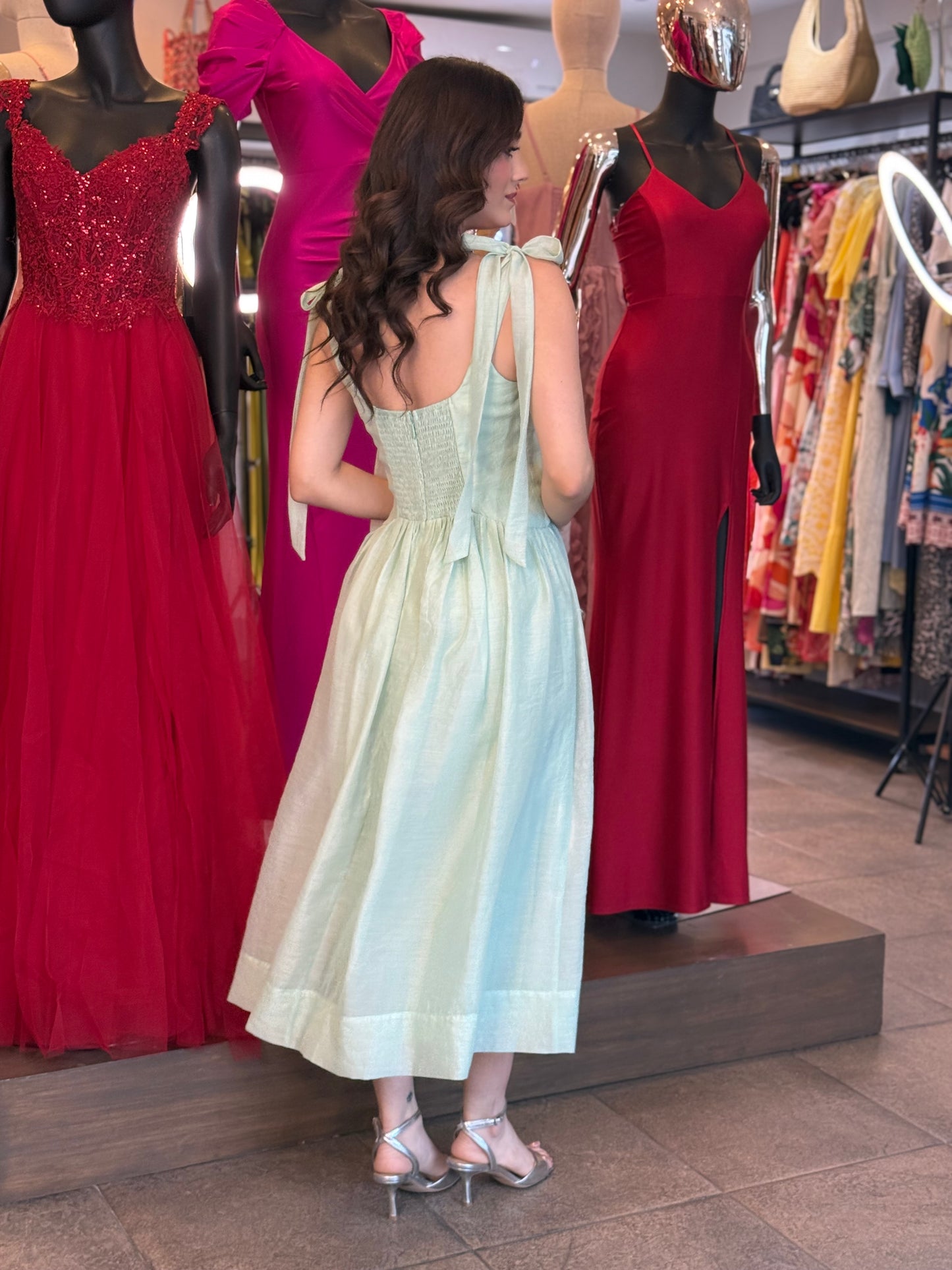 Mint Whisper Dress