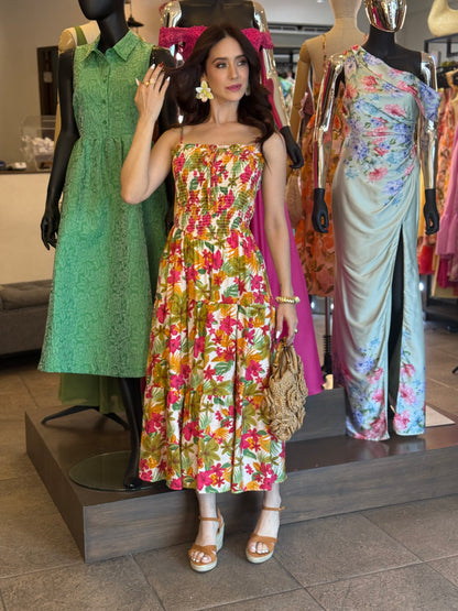 Tropical Blossom Dress